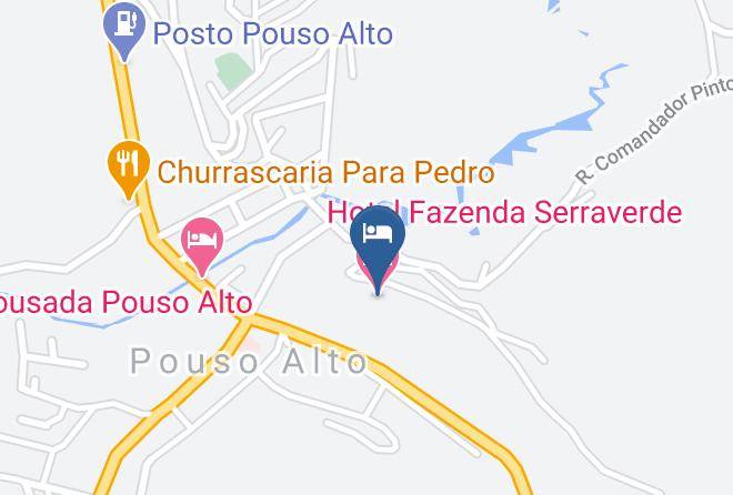 Pouso Alto - Hotel Fazenda Serraverde Maps