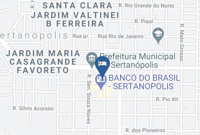 Sertanopolis - Hotel Sertanopolis Maps