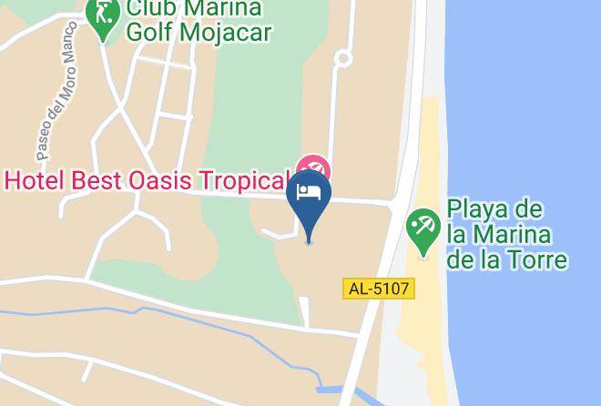 Almeria - Hotel Servigroup Marina Playa Maps