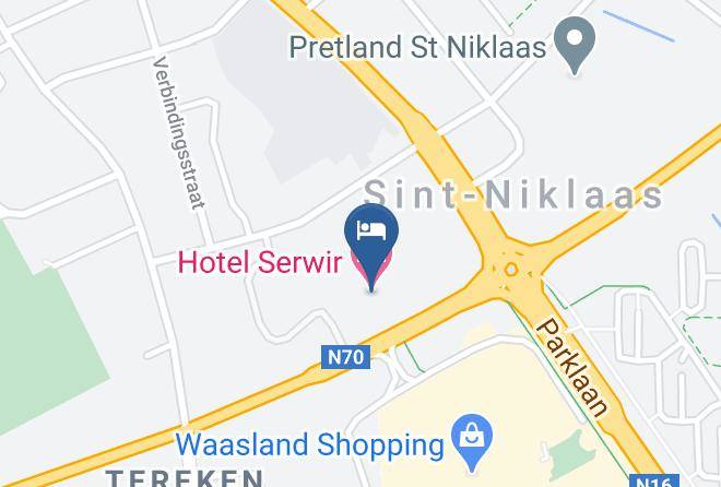 East Flanders - Hotel Serwir Maps