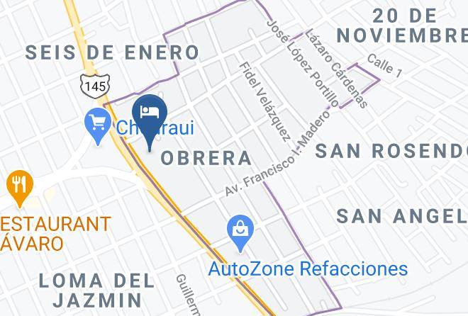 Tierra Blanca - Hotel Seryam Maps
