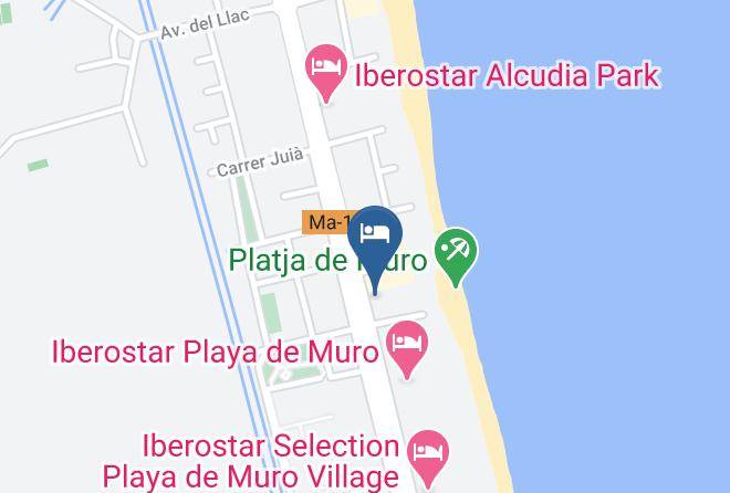 Hotel Ses Fotges Map