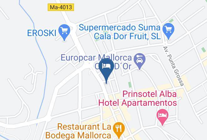 Baleares - Hotel Ses Puntetes Maps