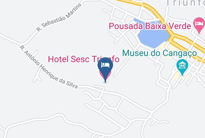 Triunfo - Hotel Sesc Triunfo Maps