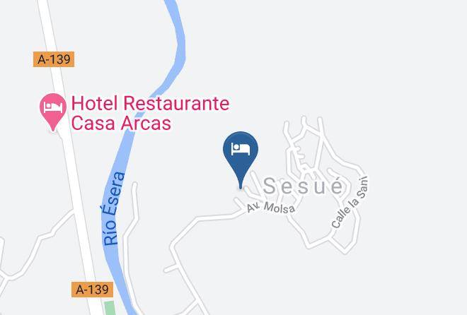 Huesca - Hotel Sesue Web Oficial Maps