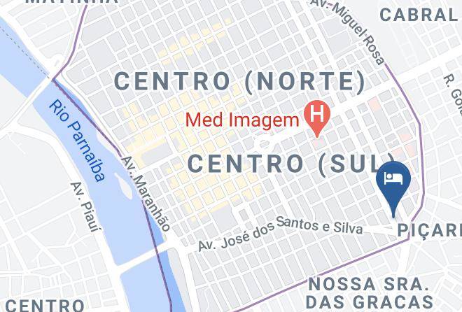 Teresina - Hotel Sete Cidades Maps