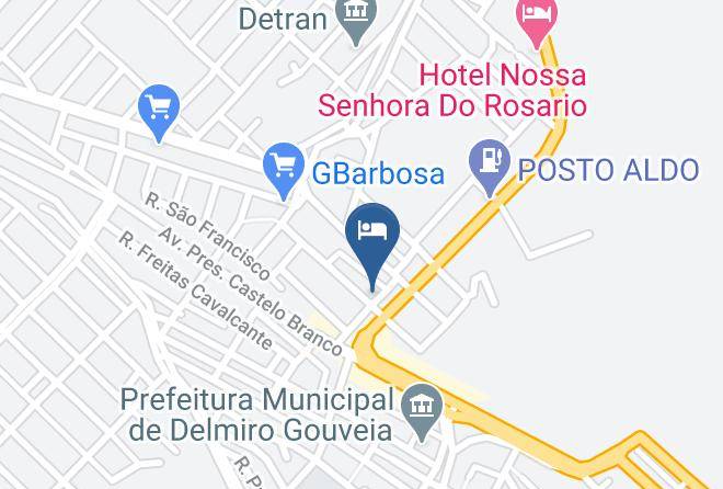 Delmiro Gouveia - Hotel Sete De Setembro Maps