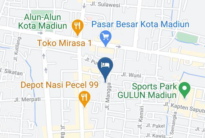 Kota Madiun - Hotel Setia Budi Madiun Maps