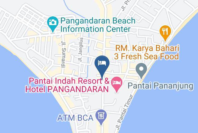 Pangandaran Regency - Hotel Setia Famili Maps