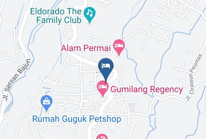 Bandung - Hotel Setia Indah Maps