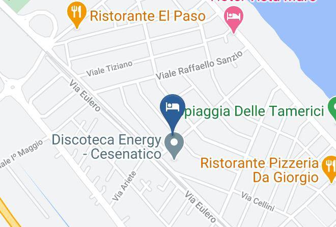 Forli - Hotel Settebello Maps