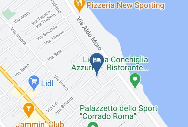 Pescara - Hotel Settebello Maps