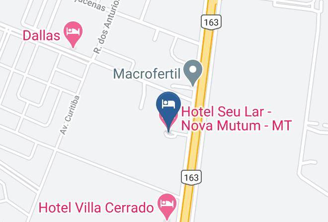 Hotel Seu Lar Nova Mutum Mt Map