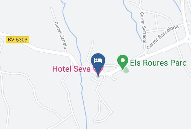 Barcelona - Hotel Seva Maps