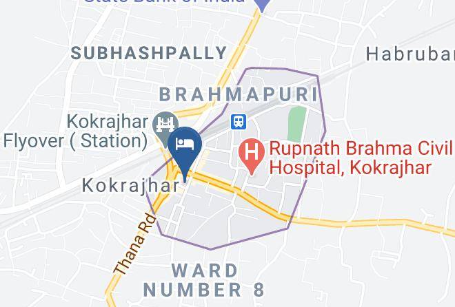Kokrajhar - Hotel Seven Brothers Maps