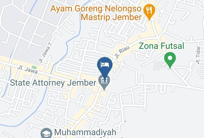 Jember Regency - Hotel Seven Dream Maps