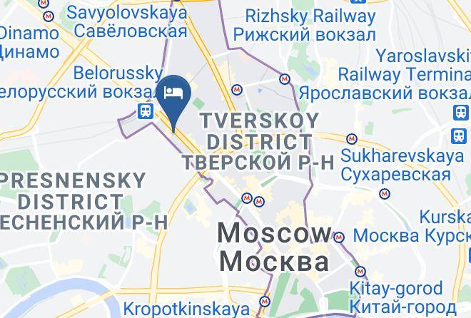 Moscow - Hotel Seven Hills On Brestskaya Maps