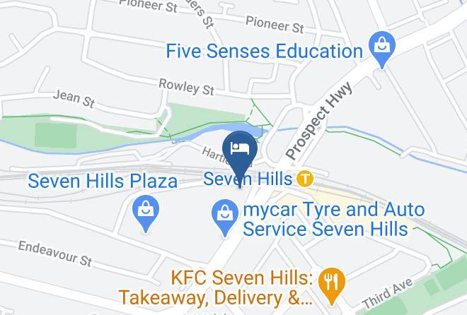 Blacktown - Hotel Seven Hills Maps