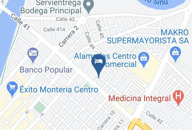 Monteria - Hotel Seven Maps