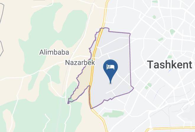 Tashkent - Hotel Seven Seasons Maps