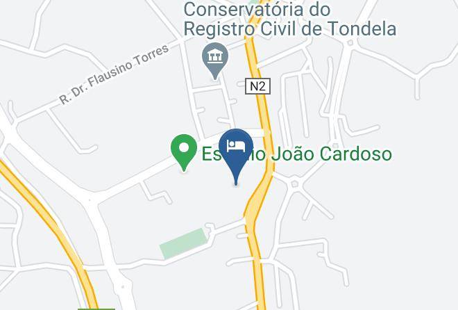 Tondela - Hotel Sj Maps