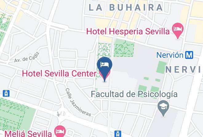 Hotel Sevilla Center Map