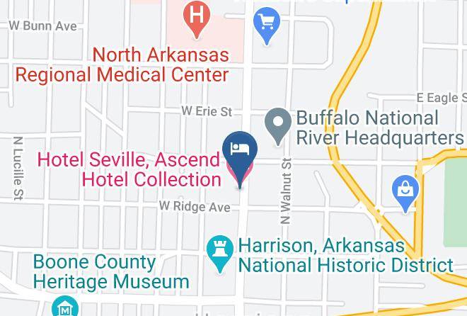 Boone - Hotel Seville Maps