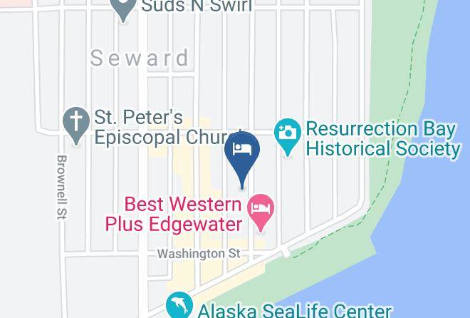 Hotel Seward Map