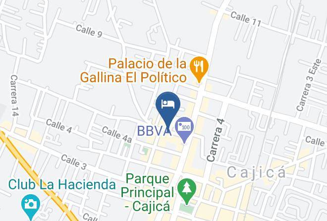 Cajica - Hotel Sexta Avenida Maps