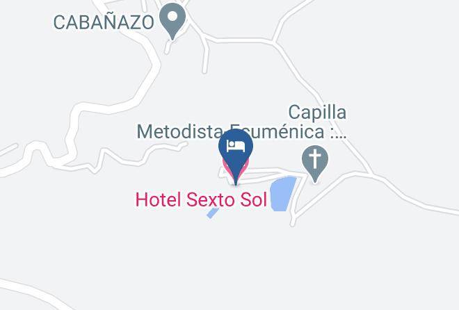 Mineral Del Monte - Hotel Sexto Sol Maps