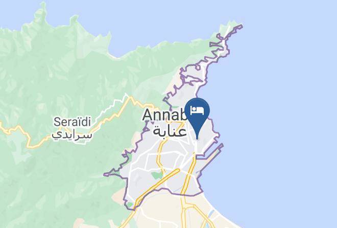 Annaba - Hotel Seybouse International Maps