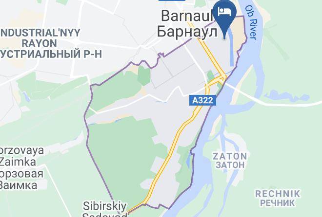 Barnaul - Hotel Sfera Maps