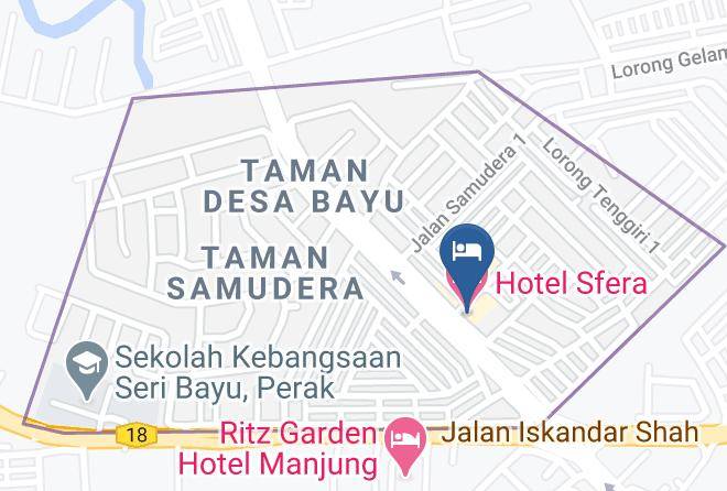 Dinding - Hotel Sfera Maps