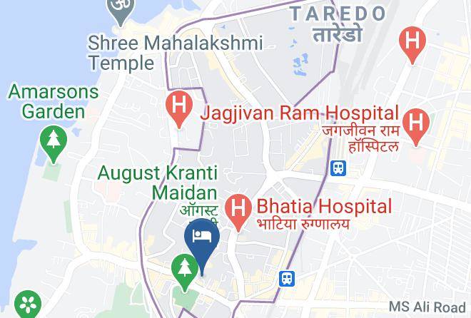 Hotel Shaan Map