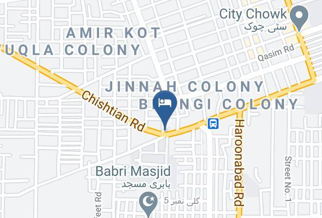 Islamabad - Hotel Shabistan Maps