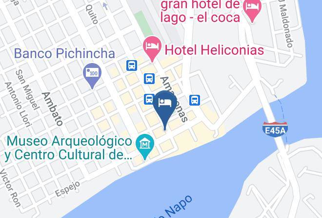 Francisco De Orellana - Hotel Shaddai Maps