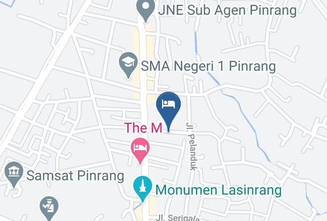 Pinrang Regency - Hotel Shafira Maps