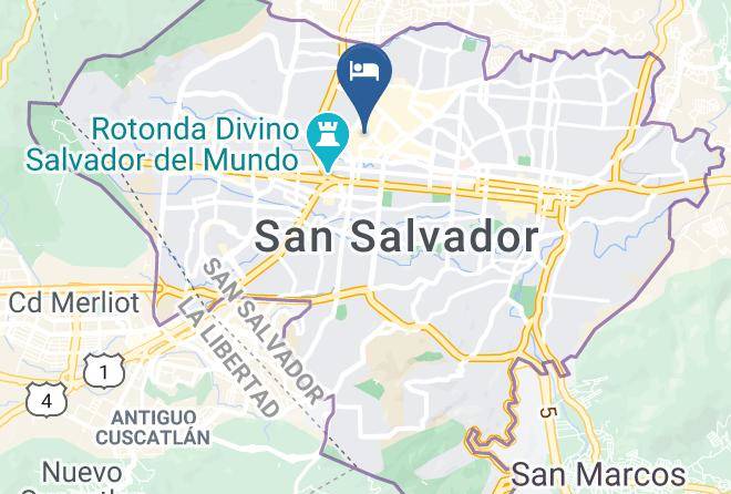 San Salvador - Hotel Shagul Maps