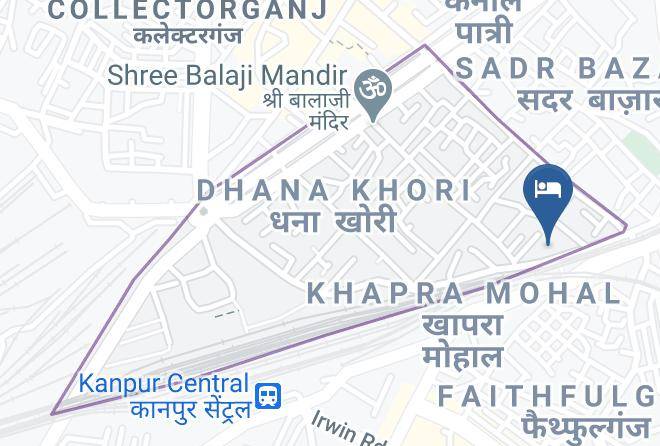 Kanpur - Hotel Shagun Maps
