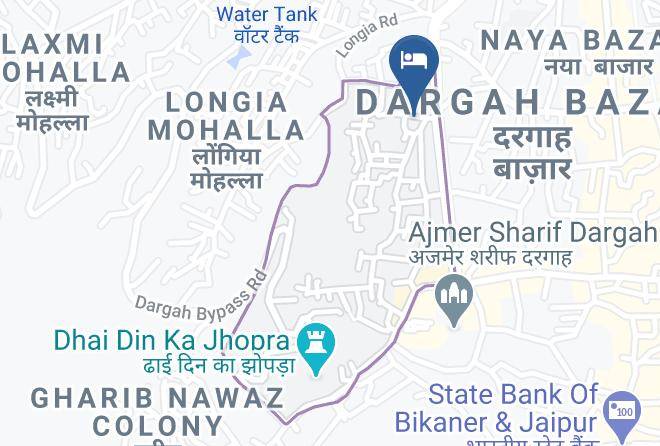 Ajmer - Hotel Shahanshah Mahal Maps