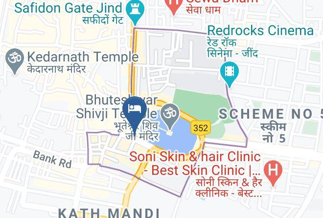 Jind - Hotel Shahi Mahal Maps