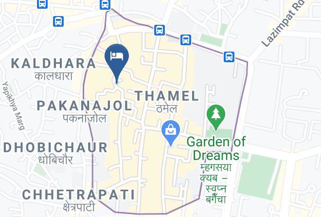 Kathmandu - Hotel Shailung Maps