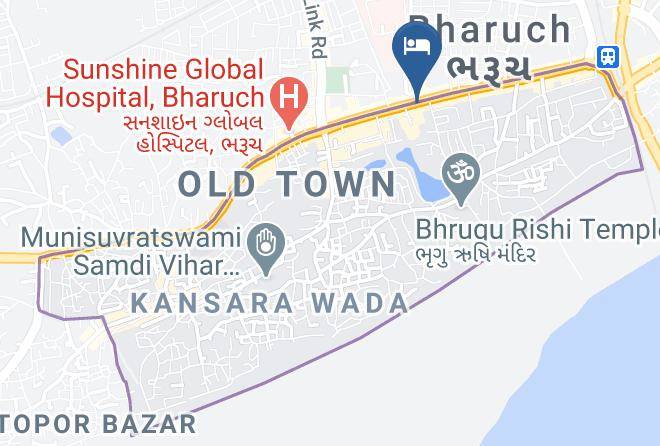 Bharuch - Hotel Shalimar Maps