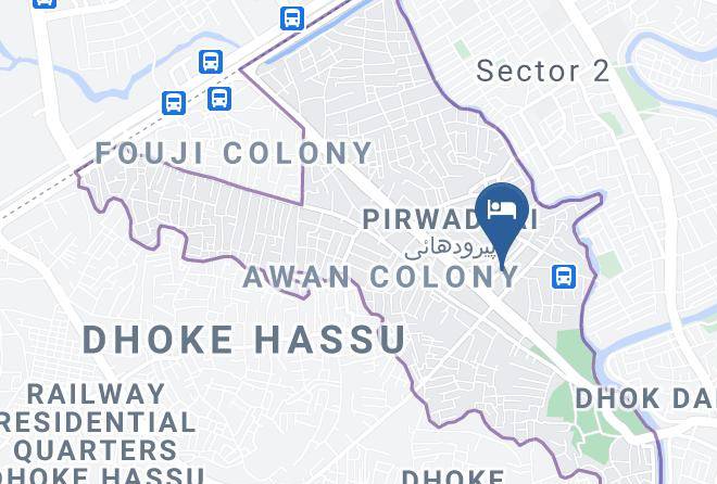 Islamabad - Hotel Shalimar Maps