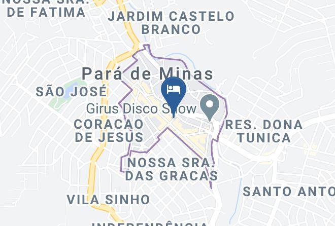 Para De Minas - Hotel Shallon Maps