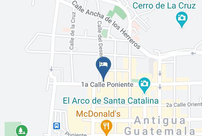 Antigua Guatemala - Hotel Shalom Maps