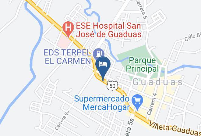 Guaduas - Hotel Shalom Phe Guaduas Maps