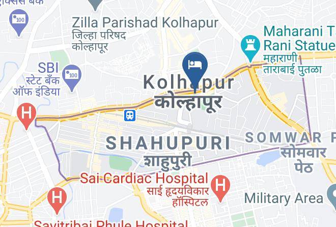 Kolhapur - Hotel Shamalee Maps