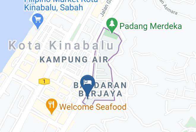 Westst Division - Hotel Shangri La Kota Kinabalu Maps