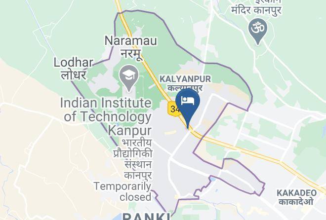 Kanpur - Hotel Shantey Maps